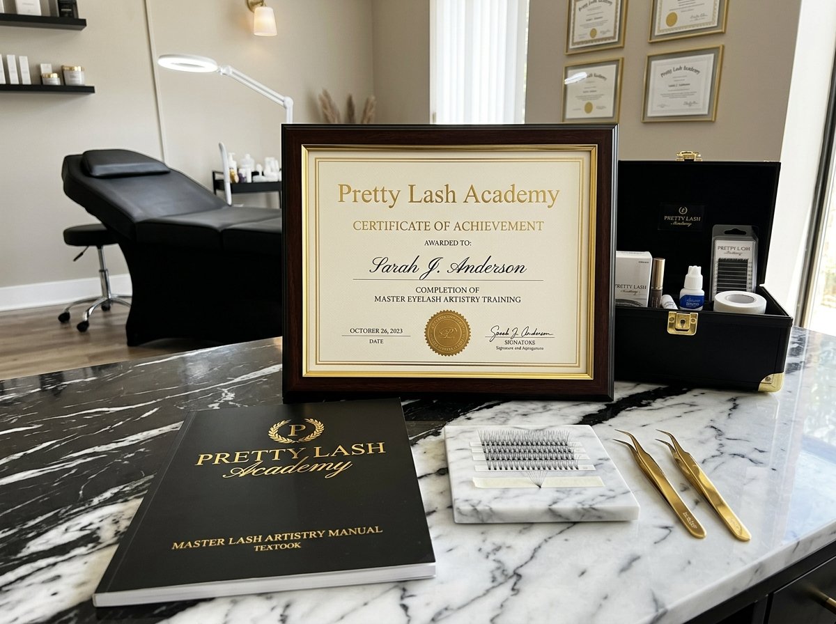 Pretty Lash Academy Master Kit & Certificate